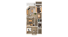 1 Bedroom 1 Bathroom with den, 899 sq ft, Eagle floorplan 1 Bedroom 1 Bathroom with den, 899 sq ft, Eagle floorplan at Bexley Village, Greenwood